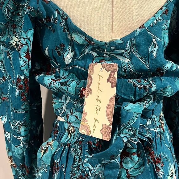 (SET) band of the free NWT Celine Floral midi skirt and top SET small - Picture 11 of 11